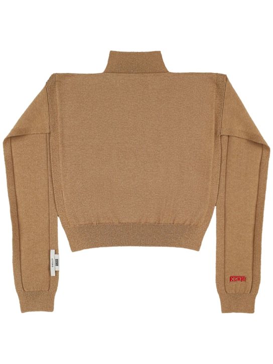 EENK: Scialle Muffler in maglia di misto lana