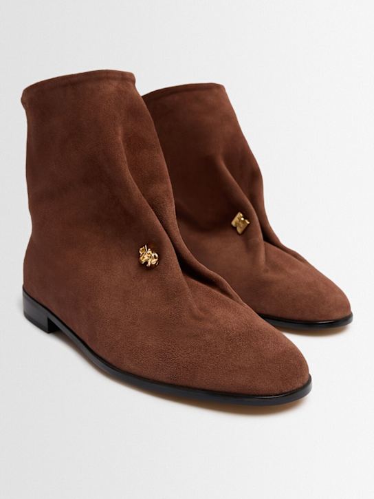 EENK: 25mm hohe Stiefel aus Wildleder