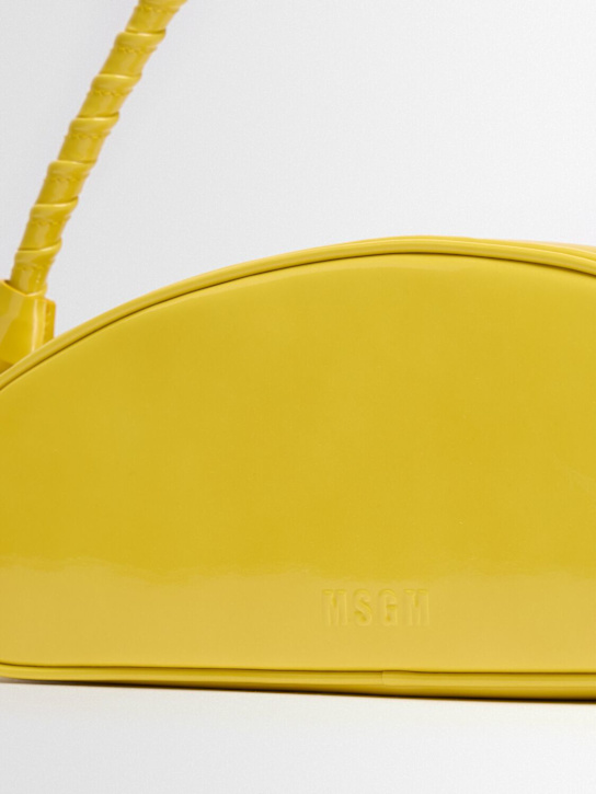 MSGM: Leather shoulder bag