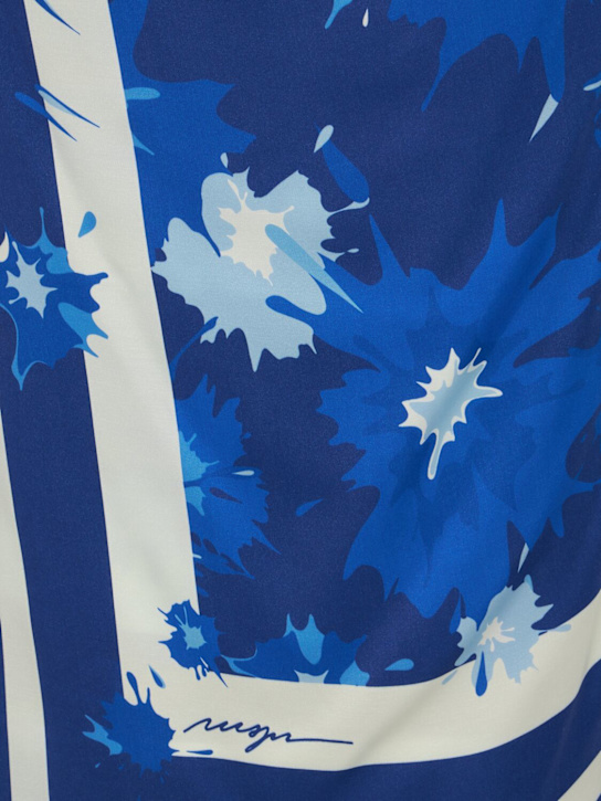 MSGM: Viscose midi skirt