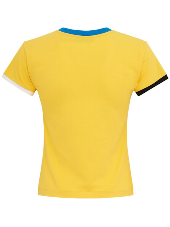 MSGM: Cotton blend t-shirt