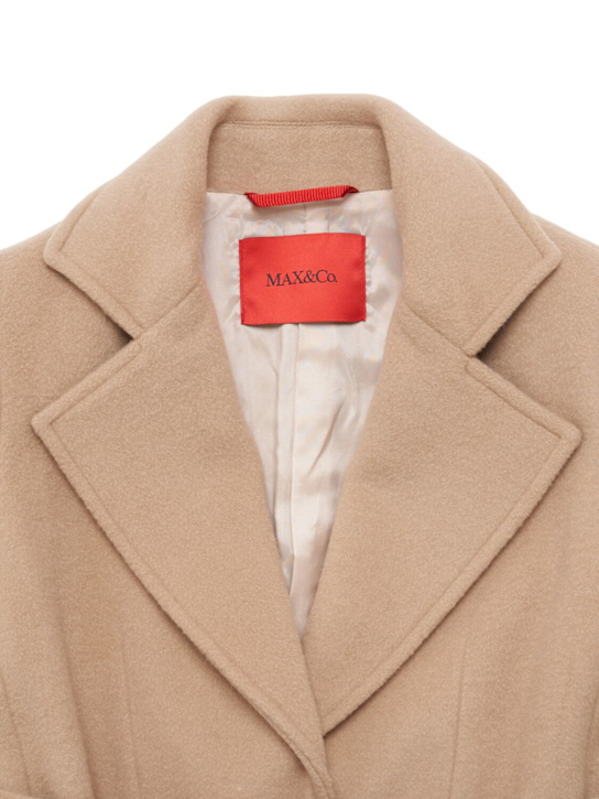 MAX&CO: Manteau en laine & ceinture