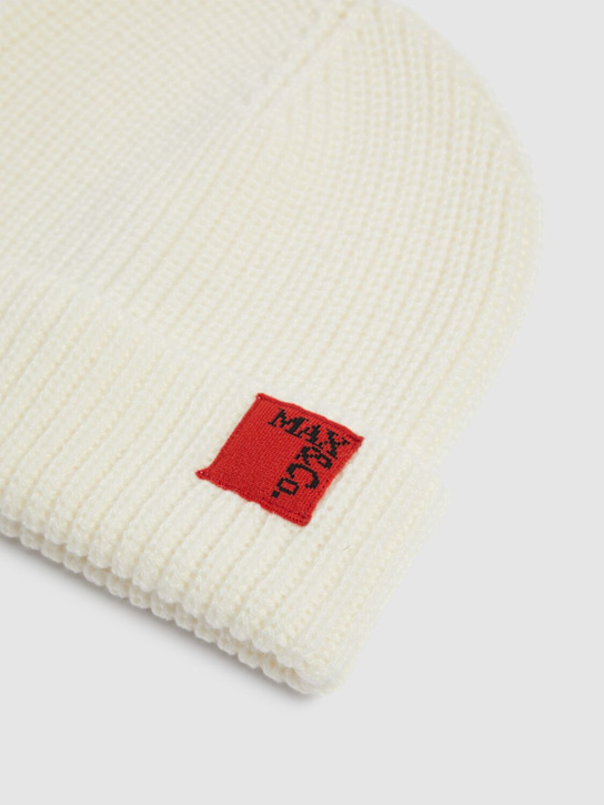MAX&CO - Bonnet en maille de laine mélangée à logo