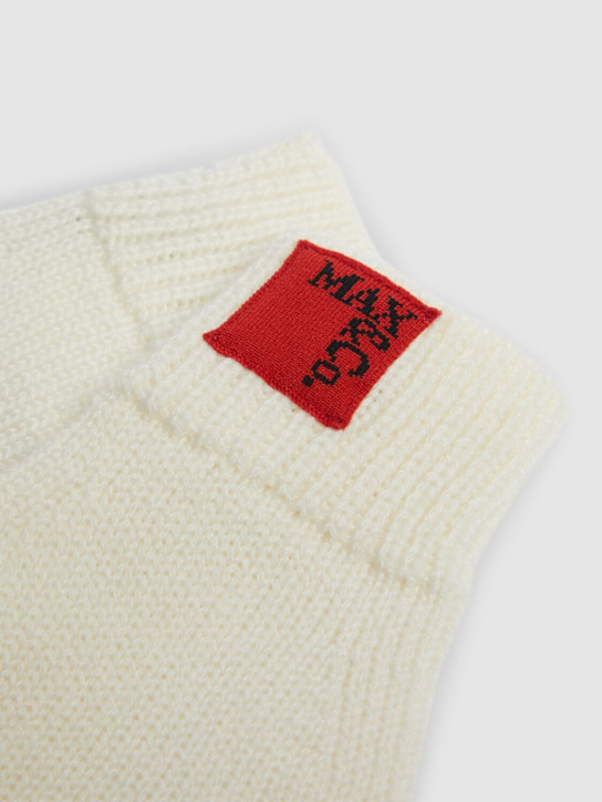MAX&CO - Sciarpa e cappello in maglia misto lana con logo