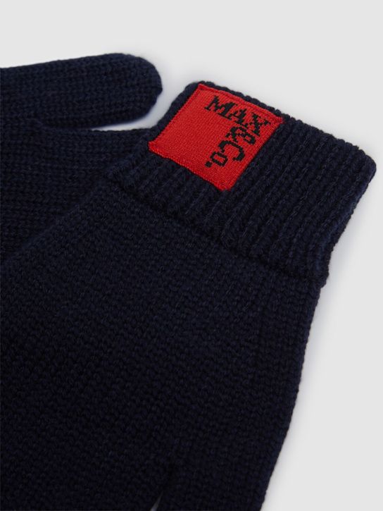 MAX&CO - Sciarpa e cappello in maglia misto lana con logo