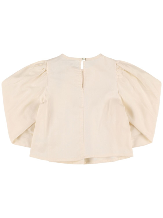 The New Society: Printed cotton shirt