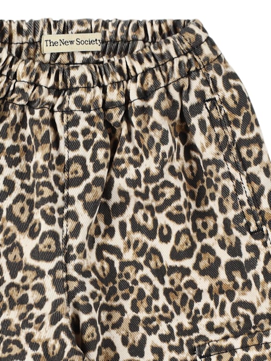 The New Society - Printed cotton pants