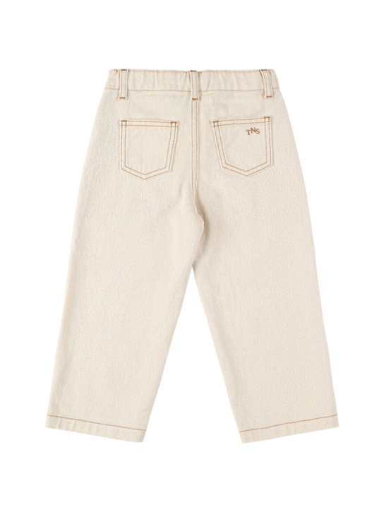 The New Society: Cotton denim pants