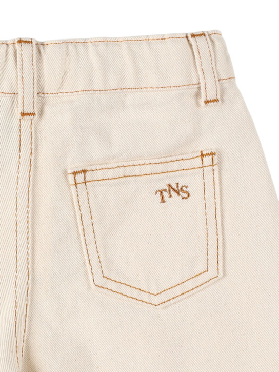 The New Society: Cotton denim pants