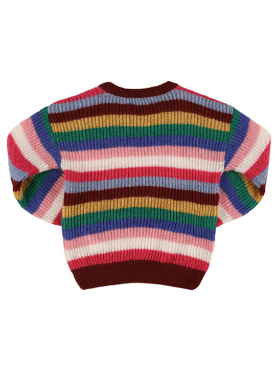 The New Society: Maglia in misto acrilico a righe