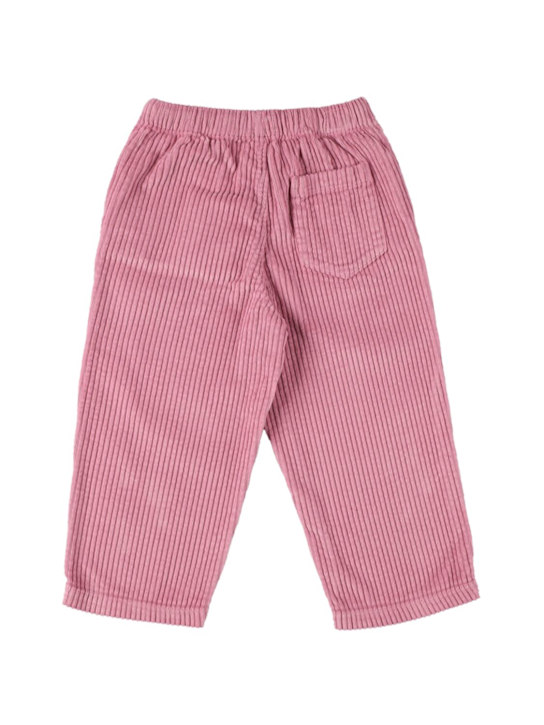 The New Society: Pantaloni in cotone millerighe