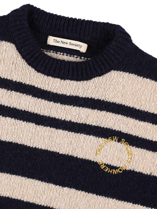 The New Society: Maglia in misto di lana
