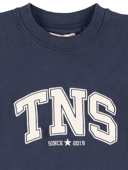 The New Society - Sweat-shirt en coton à logo