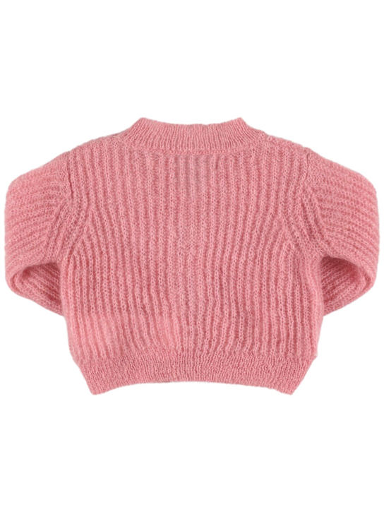 The New Society: Cardigan in maglia di misto mohair