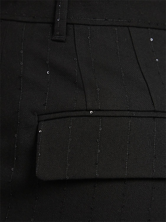 EENK: Pantaloni dritti in misto viscosa