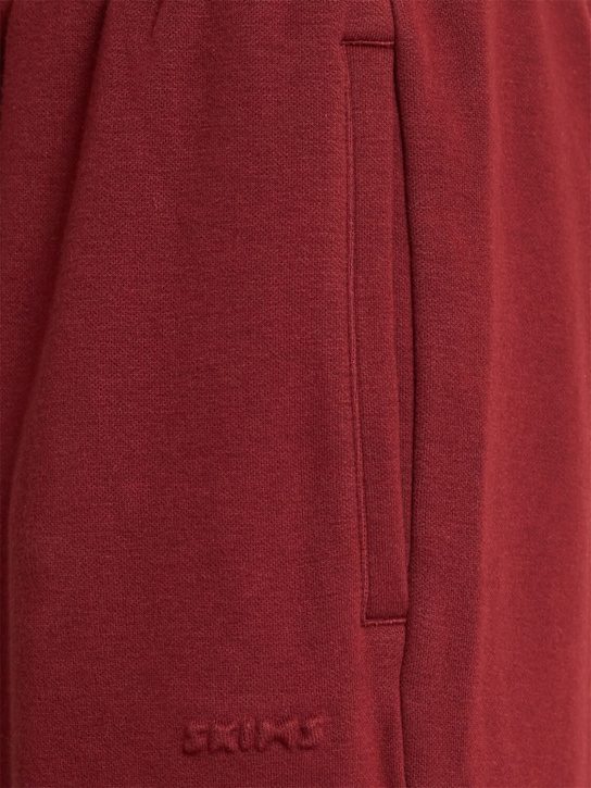 SKIMS: Cotton blend classic straight leg pants