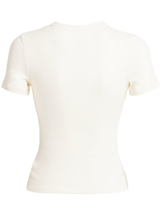 SKIMS: Stretch cotton t-shirt