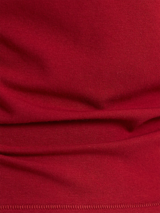 SKIMS: Stretch cotton long sleeve t-shirt