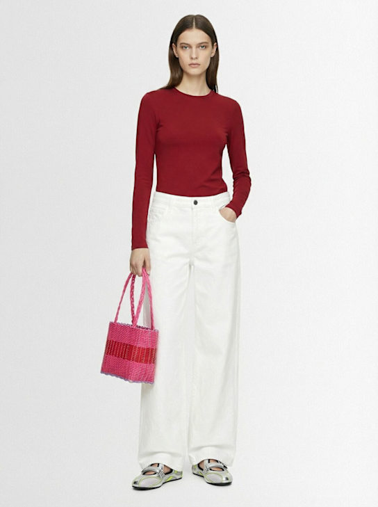 SKIMS - Stretch cotton long sleeve t-shirt