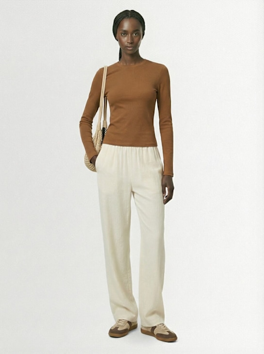 SKIMS - Stretch cotton long sleeve t-shirt
