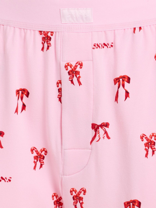 SKIMS: Cotton blend pajama set