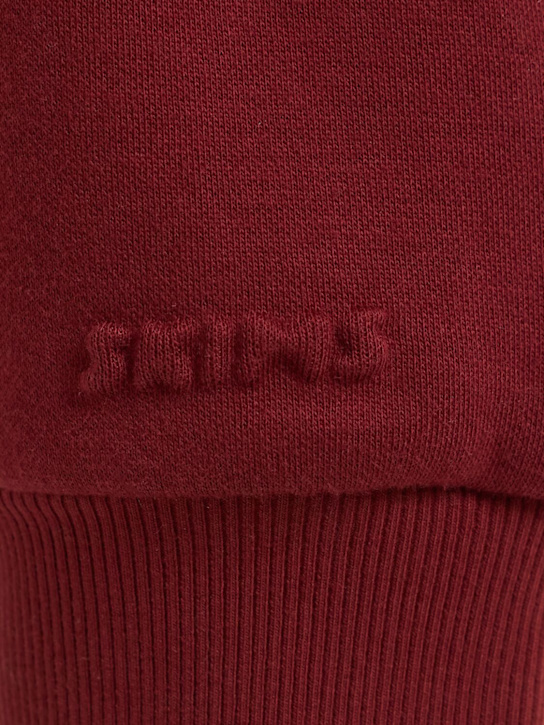 SKIMS: Cotton blend classic zip-up hoodie