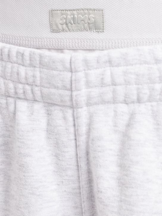 SKIMS: Cotton blend boxer sweatpants