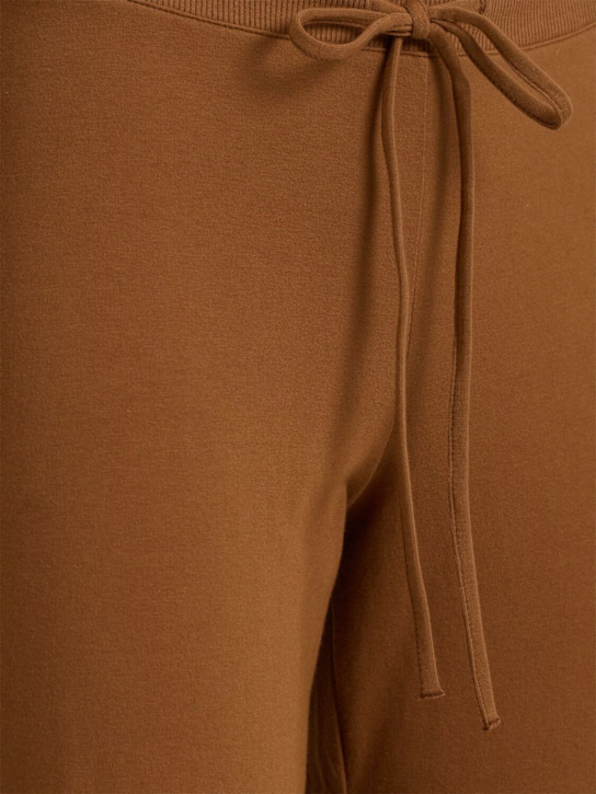 SKIMS: Stretch cotton straight leg sweatpants