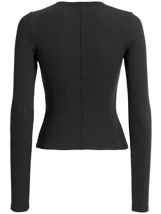SKIMS - Stretch cotton long sleeve t-shirt
