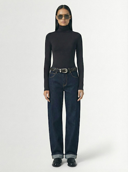 SKIMS: Nylon blend turtleneck top