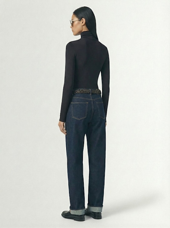 SKIMS: Nylon blend turtleneck top