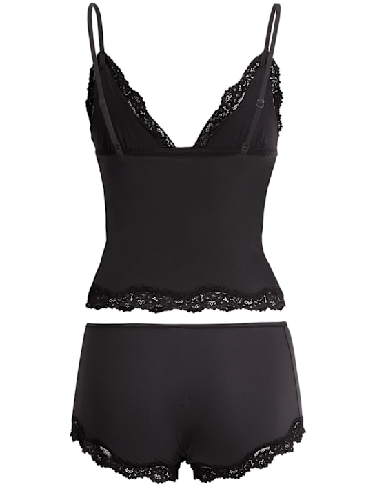 SKIMS: Cami tank top & boy shorts