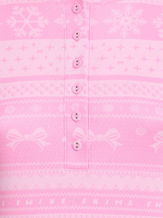 SKIMS - Printed pajama set