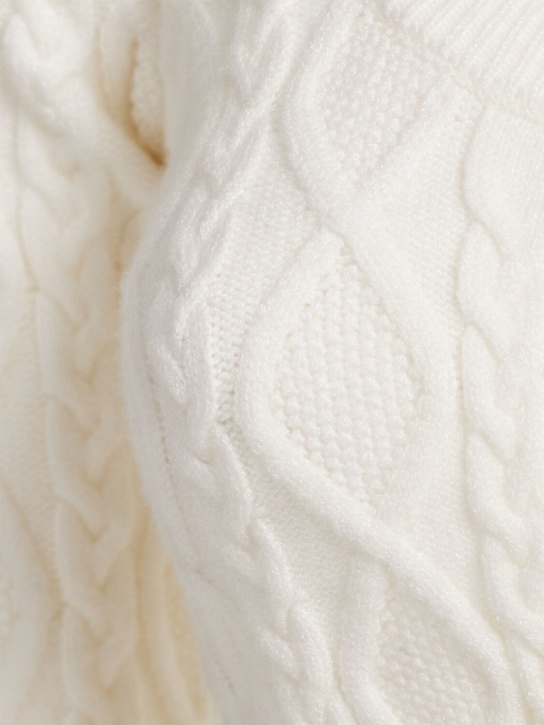 SKIMS - Cable knit nylon blend cardigan