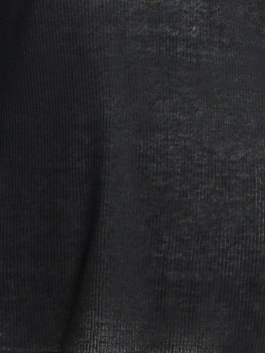 SKIMS: Cotton blend long sleeve top
