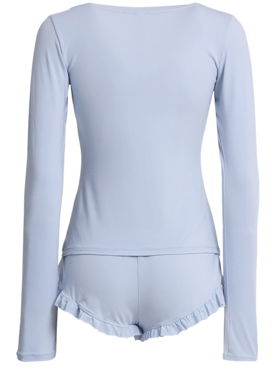 SKIMS: Scoop neck top & shorts sleep set