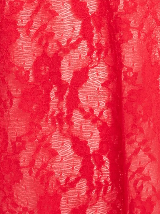 SKIMS - Lace slip top & thong set