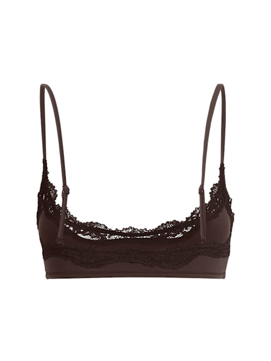 SKIMS - Nylon blend scoop bralette