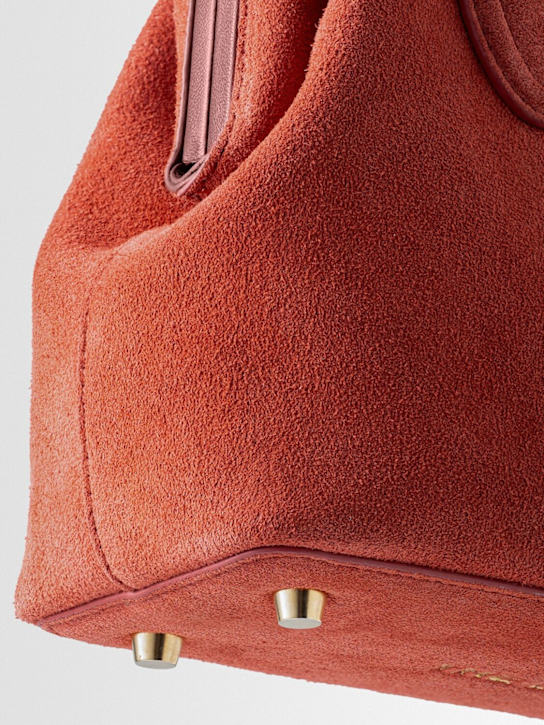 SCHELL: Small suede doctor bag