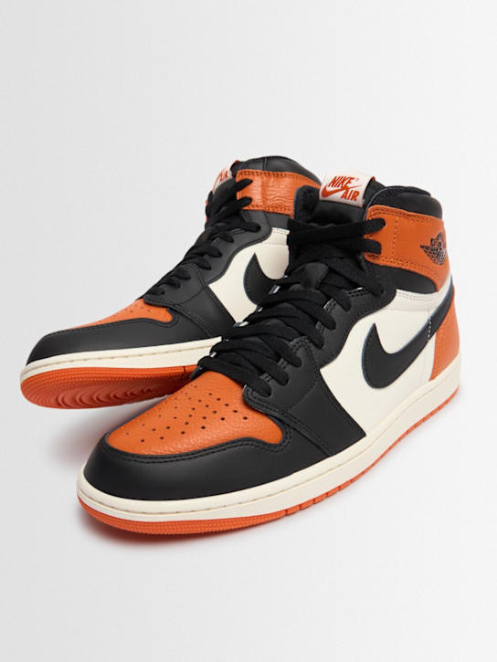 Jordan - High-top sneakers with contrasting inserts