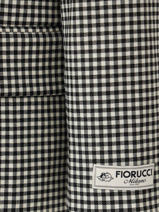 FIORUCCI: Blazer monopetto in misto lana
