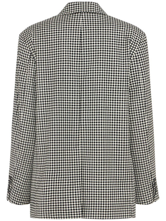 FIORUCCI: Blazer monopetto in misto lana