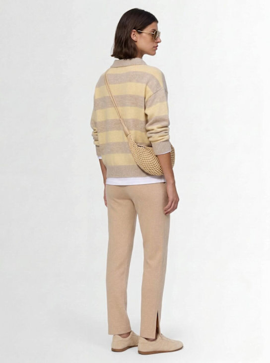 KUJTEN: Pantaloni sportivi Joggy 2 in maglia di cashmere