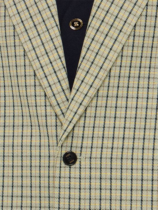 EENK: Single breast wool blend blazer
