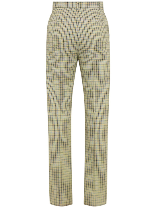 EENK: Pleated wool blend pants