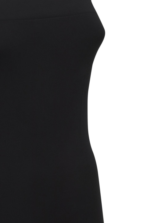 Wolford: Robe tube midi sans bretelles Fatal