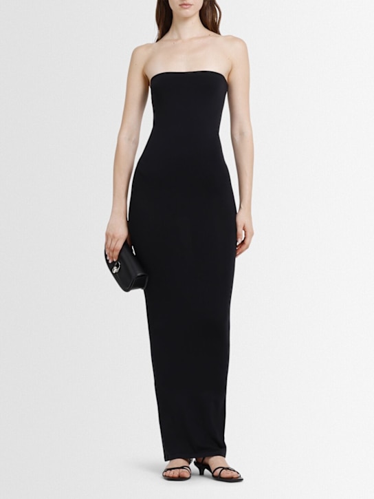 Wolford - Robe tube midi sans bretelles Fatal