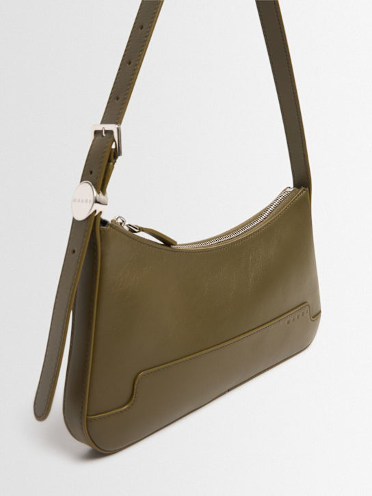 Marni: Schultertasche aus Leder „Dot“