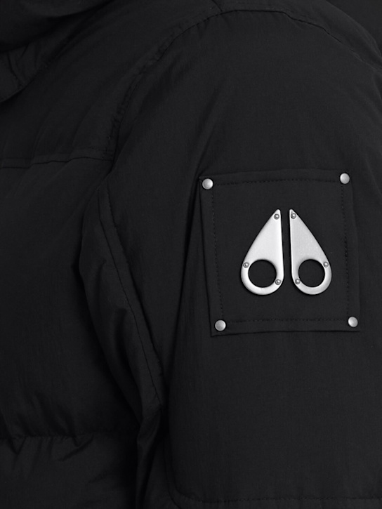 Moose Knuckles - Piumino 3Q Everest in ripstop con cappuccio