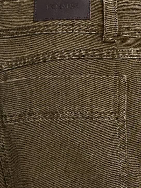 Lemaire: Pantaloni ampi in cotone